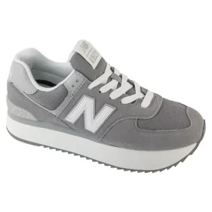 New Balance WL574ZSD, Damskie, Szare, buty sneakers, przewiewna siateczka, rozmiar: 42,5