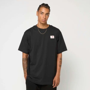 New Balance Woven Label T-Shirt mężczyźni T-Shirty i Polo czarny rozmiar Odzież