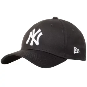 New Era 39THIRTY Classic New York Yankees MLB Cap 10145638, Męskie, Czarne, czapki z daszkiem, bawełna, rozmiar: M/L