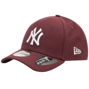 New Era 39THIRTY New York Yankees MLB Cap 12523908, Męskie, Bordowe, czapki z daszkiem, poliester, rozmiar: S/M