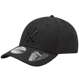 New Era 39THIRTY New York Yankees MLB Cap 12523910, Męskie, Czarne, czapki z daszkiem, poliester, rozmiar: M/L