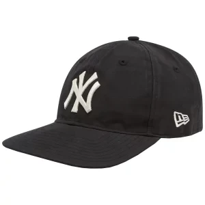New Era 9FIFTY New York Yankees Stretch Snap Cap 11871279, Unisex, Czarne, czapki z daszkiem, bawełna, rozmiar: M/L