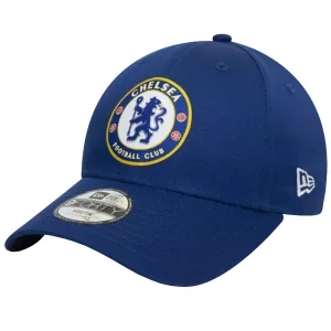 New Era 9FORTY Kids Core Chelsea FC Cap 12360178, Dla chłopca, Niebieskie, czapki z daszkiem, bawełna, rozmiar: YOUTH