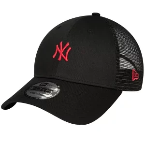 New Era 9FORTY New York Yankees Home Field Cap 60435268, Męskie, Czarne, czapki z daszkiem, poliester, rozmiar: OSFM