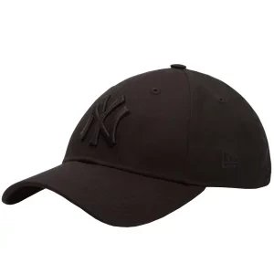 New Era 9FORTY New York Yankees MLB Cap 12122742, Damskie, Czarne, czapki z daszkiem, bawełna, rozmiar: OSFM