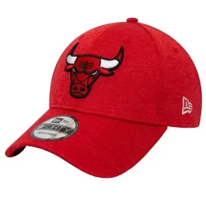 New Era 9FORTY Shadow Chicago Bulls NBA Cap 12380822, Męskie, Czerwone, czapki z daszkiem, poliester, rozmiar: OSFM