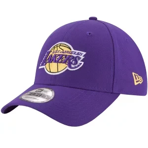 New Era 9FORTY The League Los Angeles Lakers NBA Cap 11405605, Męskie, Fioletowe, czapki z daszkiem, poliester, rozmiar: OSFA