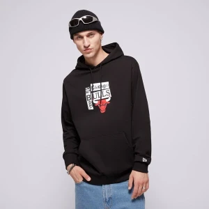 New Era Bluza Z Kapturem Newspaper Graphic Bulls Chicago Bul