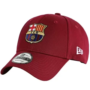 New Era Core 9Forty FC Barcelona Cap 60846893, Męskie, Bordowe, czapki z daszkiem, bawełna, rozmiar: OSFM