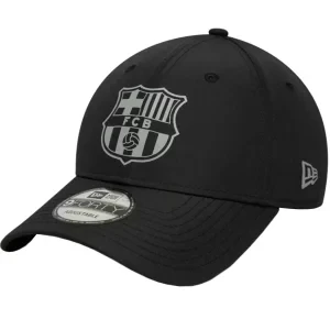 New Era Core 9Forty FC Barcelona Cap 60846915, Męskie, Czarne, czapki z daszkiem, poliester, rozmiar: OSFM