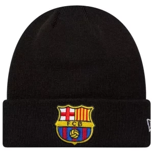 New Era Core Cuff Beanie FC Barcelona Hat 60846897, Męskie, Granatowe, czapki, akryl, rozmiar: One size