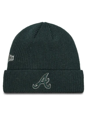 Zdjęcie produktu New Era Czapka Atlanta Braves World Series Patch Cuff Knit Beanie 60580730 Zielony