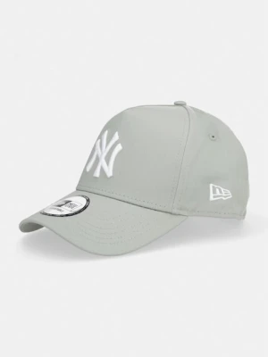 New Era czapka bejsbolówka bawełniana LE EFRAME NYY zielony