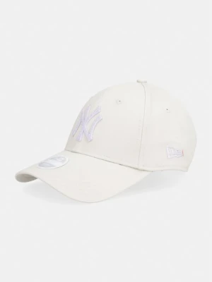 New Era czapka bejsbolówka bawełniana METALLIC 940 NYY