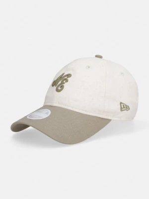 New Era czapka bejsbolówka z dodatkiem lnu NE LINEN 920