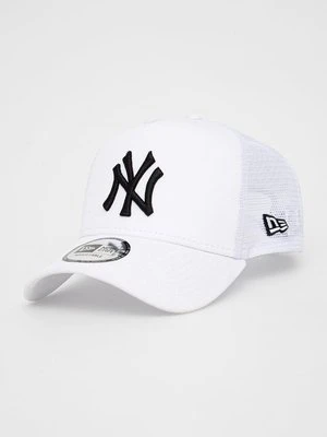 New Era czapka kolor biały z aplikacją 12285467.WHITE-WHITE