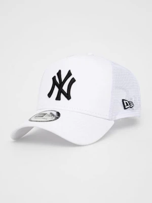 New Era czapka kolor biały z aplikacją 12285467.WHITE-WHITE