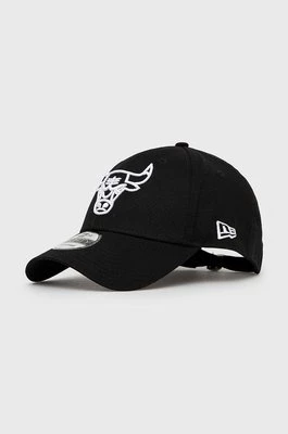 New Era Czapka kolor czarny gładka 12292586-BLACK