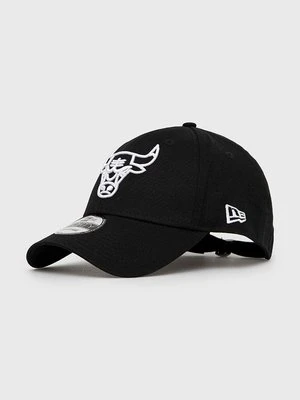 New Era Czapka kolor czarny gładka 12292586-BLACK