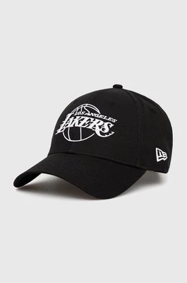 New Era Czapka kolor czarny z aplikacją 12292584-BLACK