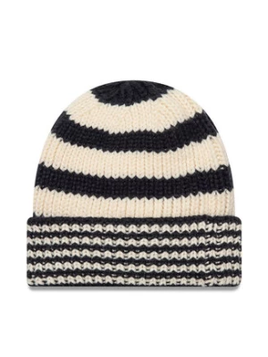 New Era Czapka Ne Stripe Knit Bean 60565460 Czarny