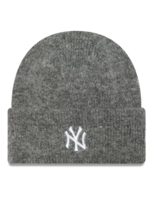 New Era Czapka New York Yankees Wide Cuff Knit Beanie 60580753 Szary