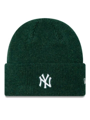 New Era Czapka New York Yankees Wide Cuff Knit Beanie 60580768 Zielony