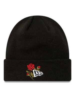 New Era Czapka Rose Icon Cuff Knit Beanie 60580728 Czarny