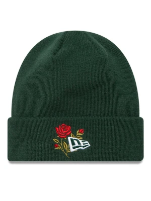 New Era Czapka Rose Icon Cuff Knit Beanie 60580736 Zielony