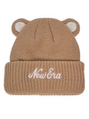 New Era Czapka Teddy Bear Ears Cuff Knit Beanie 60580794 Brązowy