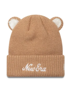 New Era Czapka Teddy Bear Ears Cuff Knit Beanie 60580794 Brązowy