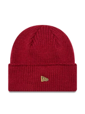 New Era Czapka Wide Cuff Beanie 60565442 Czerwony