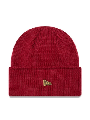 New Era Czapka Wide Cuff Beanie 60565442 Czerwony