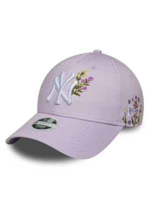 New Era Czapka z daszkiem 9FORTY Floral Icon New York Yankees 60667486 Fioletowy