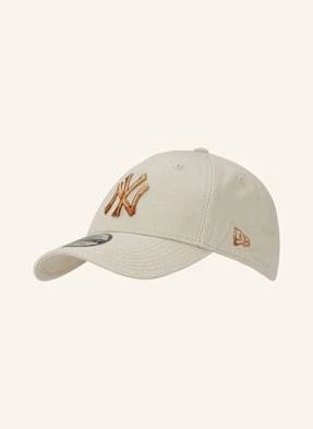 New Era Czapka Z Daszkiem 9forty New York Yankees Mlb beige