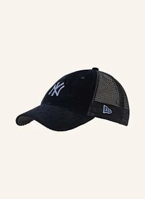 New Era Czapka Z Daszkiem 9forty New York Yankees Mlb Z Mieszanki Materiałów blau
