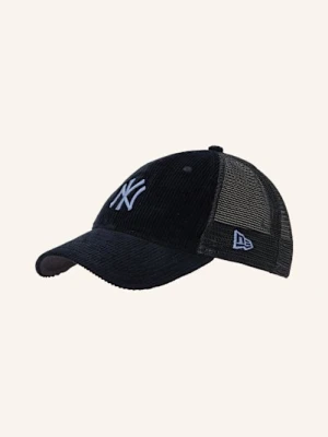 New Era Czapka Z Daszkiem 9forty New York Yankees Mlb Z Mieszanki Materiałów blau