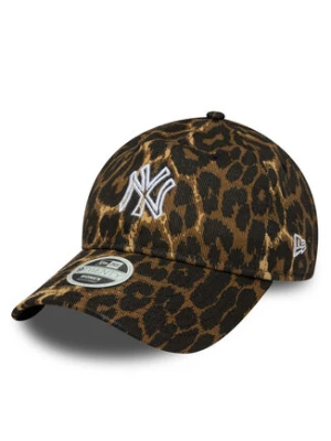 New Era Czapka z daszkiem 9TWENTY Outline New York Yankees 60667497 Brązowy
