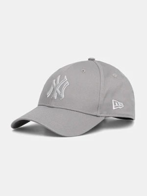 New Era czapka z daszkiem bawełniana 0 kolor szary 60675525
