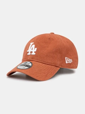 New Era czapka z daszkiem bawełniana Canv 920 LA Dodgers kolor pomarańczowy z aplikacją 60595143