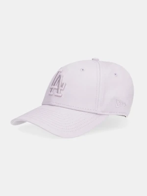 New Era czapka z daszkiem bawełniana kolor fioletowy 60691390