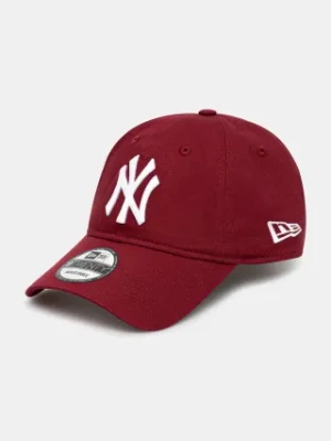 New Era czapka z daszkiem bawełniana LE 920 kolor bordowy z aplikacją 60471469