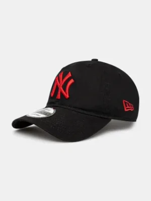 New Era czapka z daszkiem bawełniana LE 920 kolor czarny z aplikacją 60471471