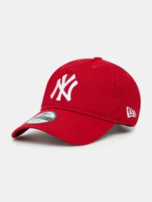 New Era czapka z daszkiem bawełniana MLB Core Classic kolor czerwony z aplikacją 60235301