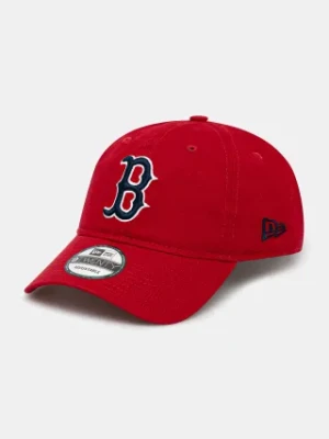 New Era czapka z daszkiem bawełniana MLB Core Classic Red kolor czerwony z aplikacją 60235271
