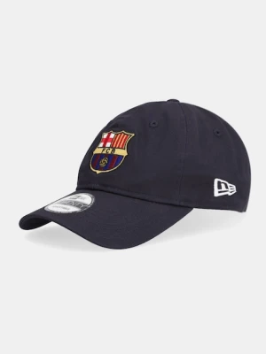 New Era czapka z daszkiem bawełniana NEW ERA x FC BARCELONA