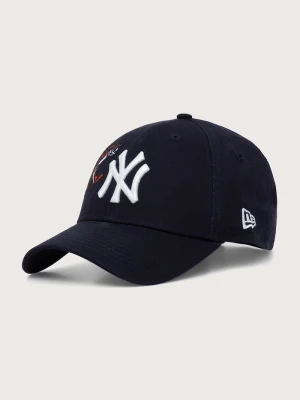 New Era czapka z daszkiem bawełniana OUTDOOR ICON 9FORTY® granatowy