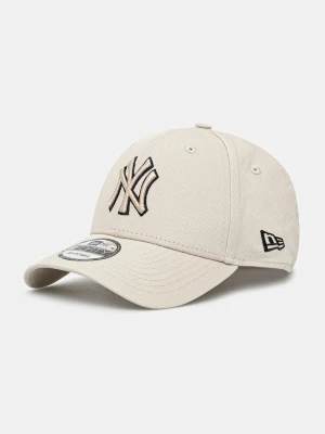 New Era czapka z daszkiem bawełniana OUTLINE 9FORTY® beżowy