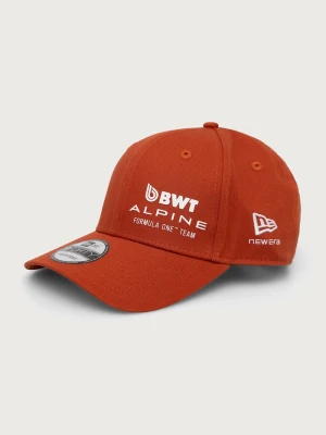 New Era czapka z daszkiem bawełniana SIDEHIT 9FORTY® ALPINE RACING pomarańczowy