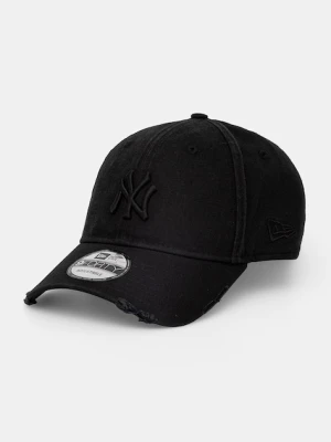 New Era czapka z daszkiem bawełniana WASH DISTRESS 9FORTY®